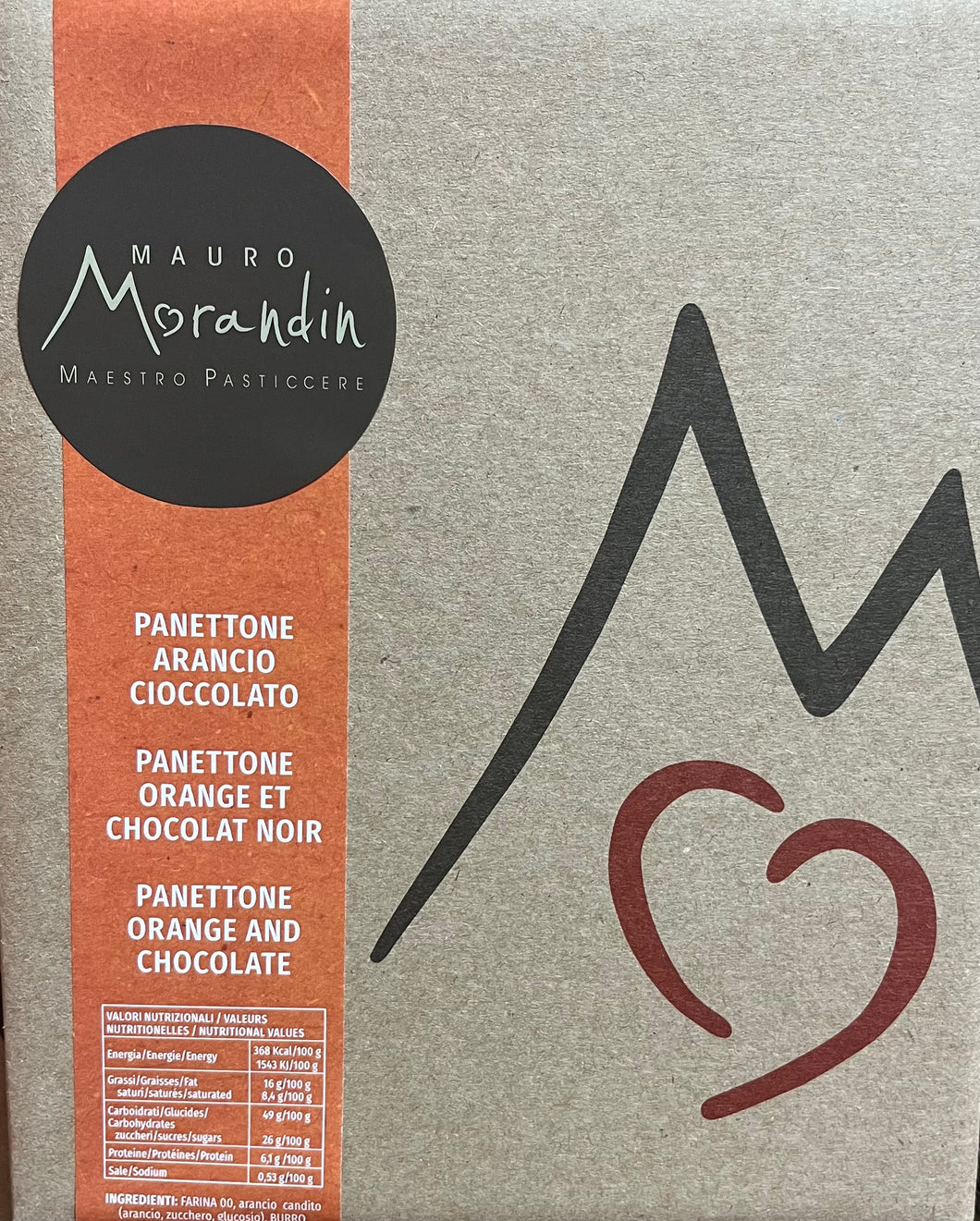 Panettone arancia e cioccolato